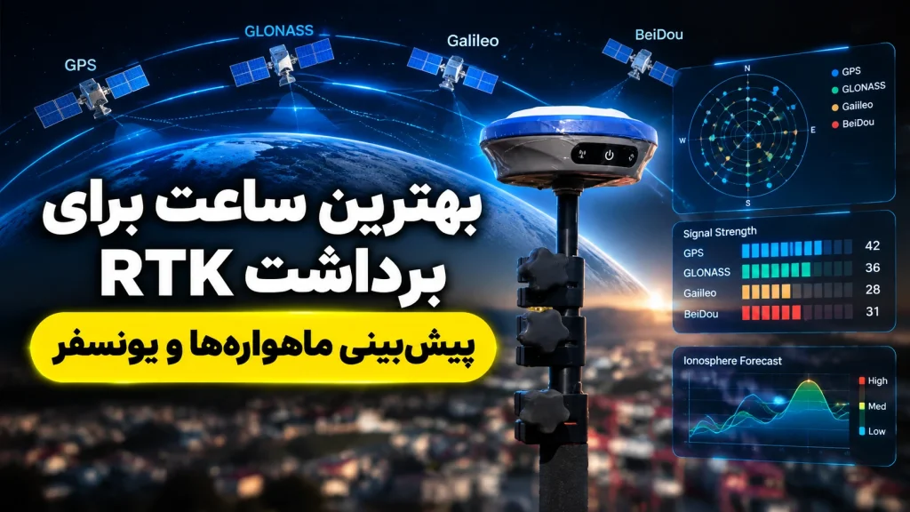معرفی ابزار آنلاین پیش‌بینی ماهواره‌ها و یونسفر